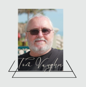 tom vaughn with signature